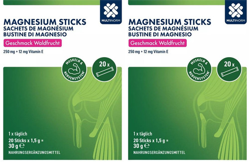 Magnesium sticks 250 - 250, +