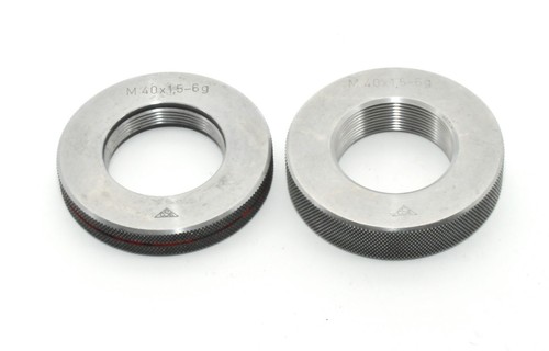 Gewinderinge paar m40x1 - gewinderinge-paar, m40x1,5x6g
